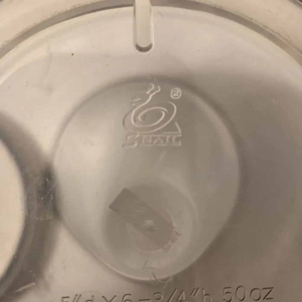 Food Saver Snail 50 Oz. Vacuum Canister - Clear White - 5